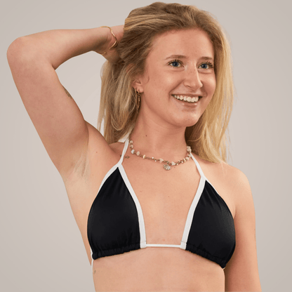 Periodenbikini Top „Lily“ schwarz