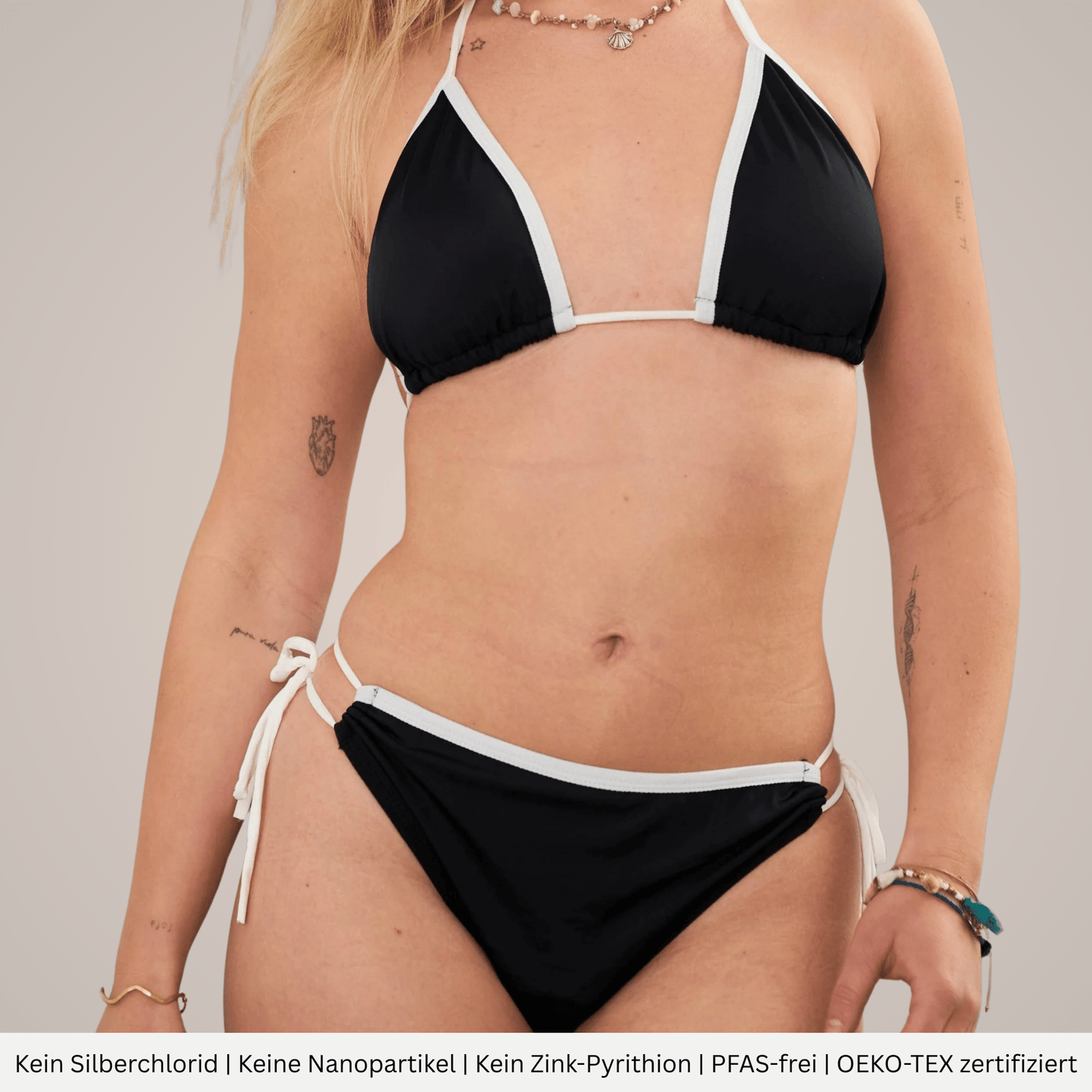 Periodenbikini Panty „Lily“ schwarz