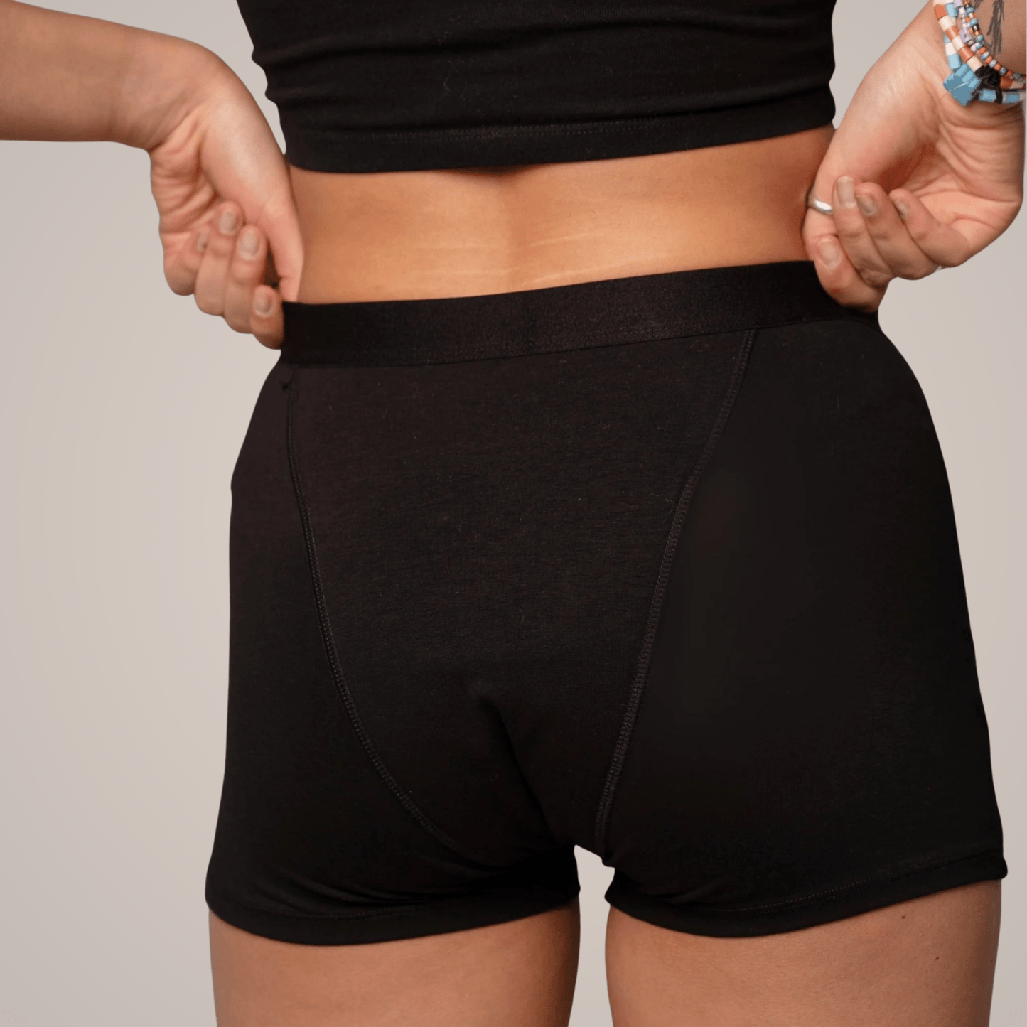 Dahlia - Perioden-Boxershorts für die Nacht