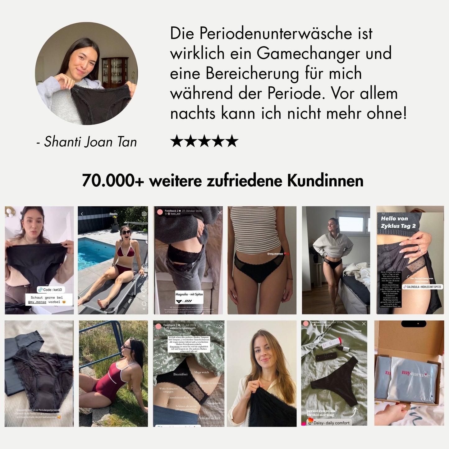 Black Premium Deal - 5 Periodenslips + GRATIS Wetbag