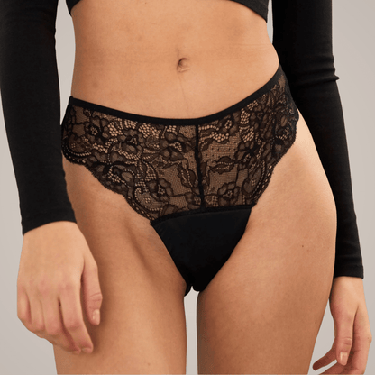 Heather - Periodenslip mit zarter Spitze