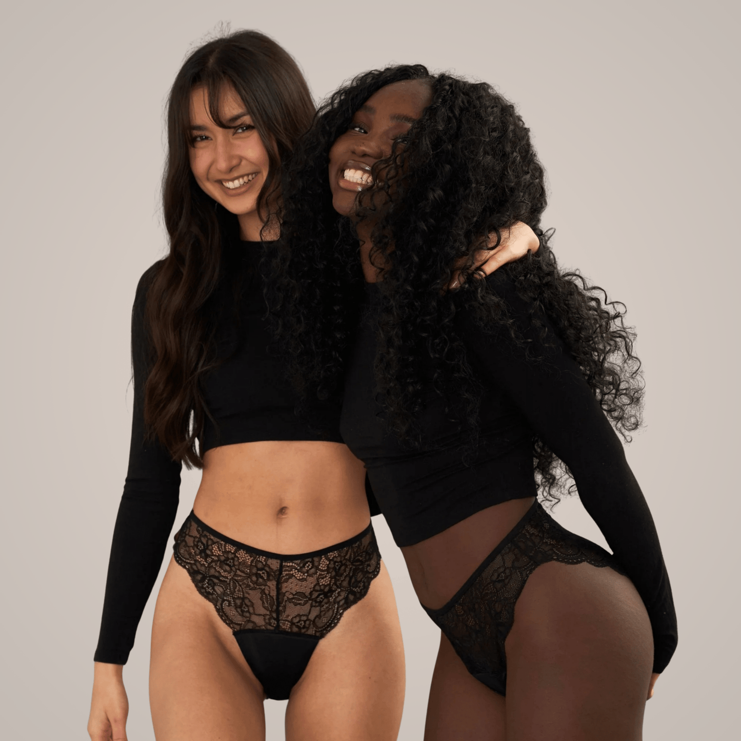 Heather - Periodenslip mit zarter Spitze