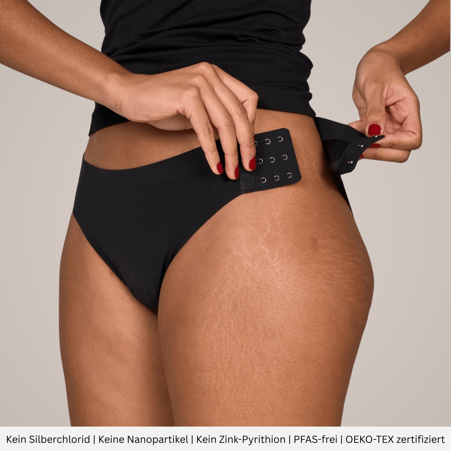 Ivy - seamless Periodenslip mit Verschluss