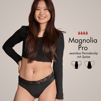 Black Premium Deal - 5 Periodenslips + GRATIS Wetbag