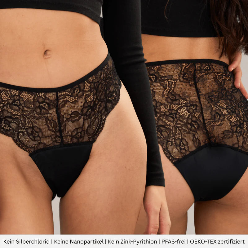 Lingerie Package - 3 Periodenslips mit eleganter Spitze